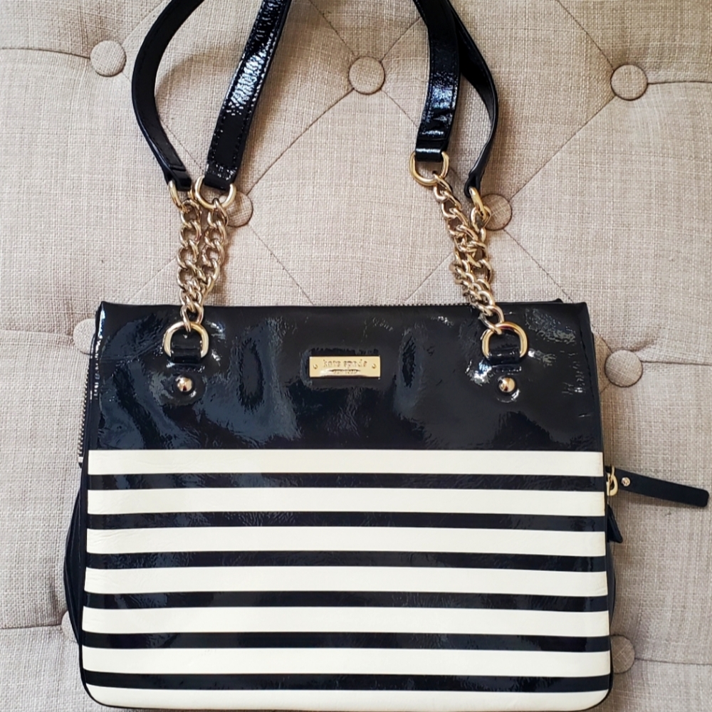 Kate Spade patent leather handbag